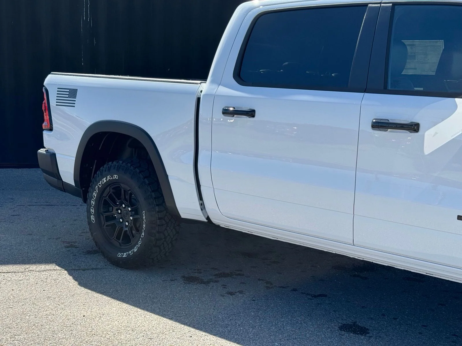 New 2026 Bright White Clear-Coat Exterior Paint RAM Rebel image 5