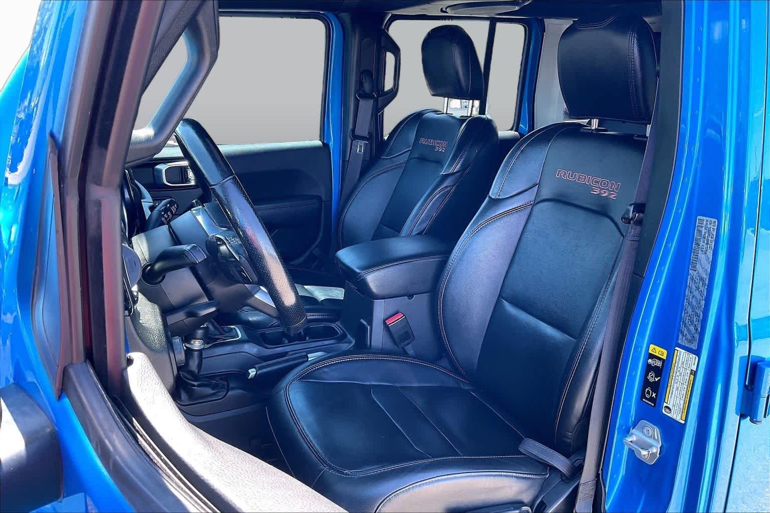 Used 2022 Hydro Blue Pearlcoat Jeep Unlimited Rubicon 392 image 8