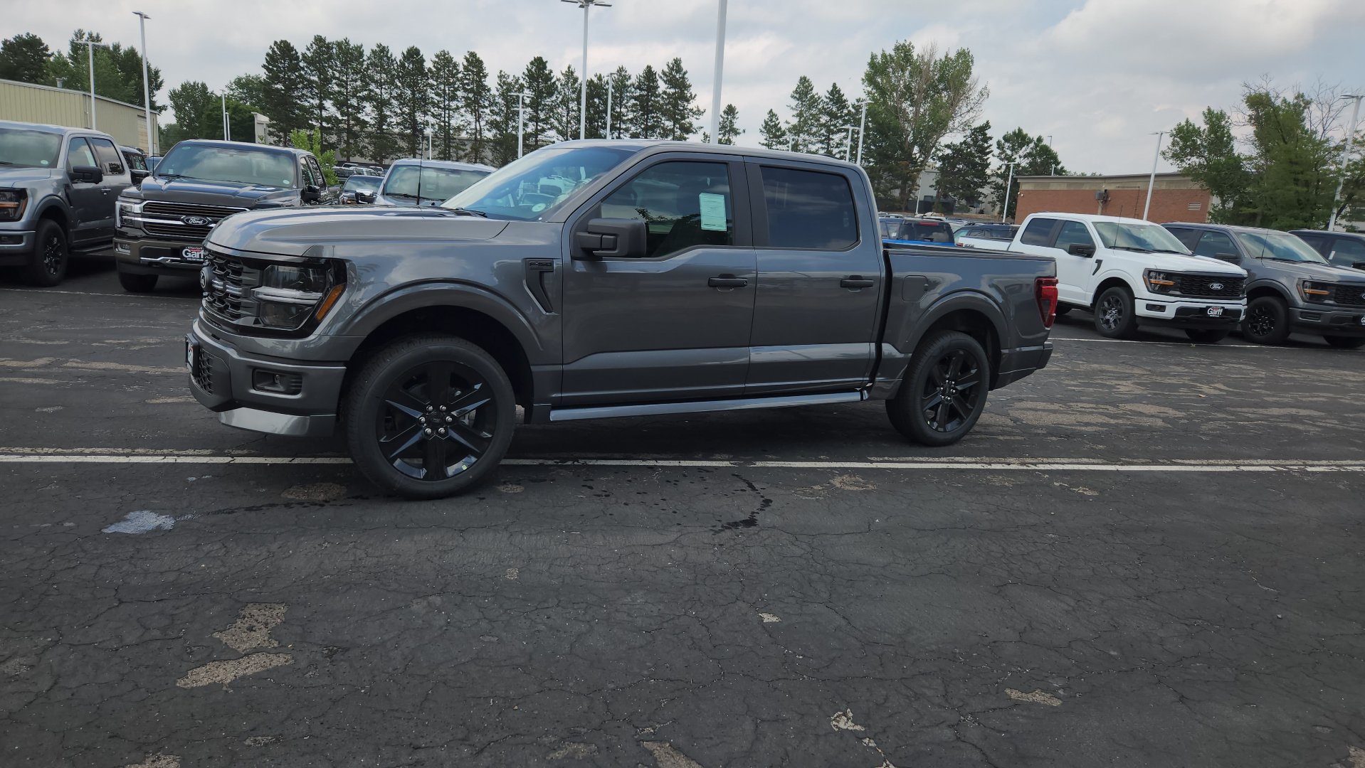 New 2026 Carbonized Gray Metallic Ford STX image 3