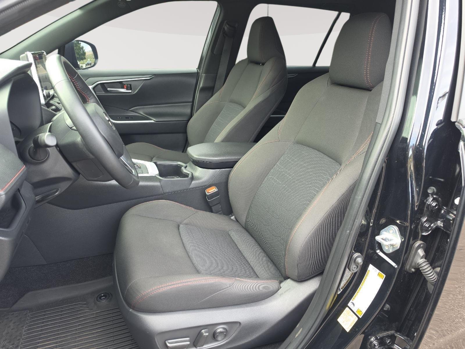 Certified Used 2025 Midnight Black Metallic Toyota SE image 9
