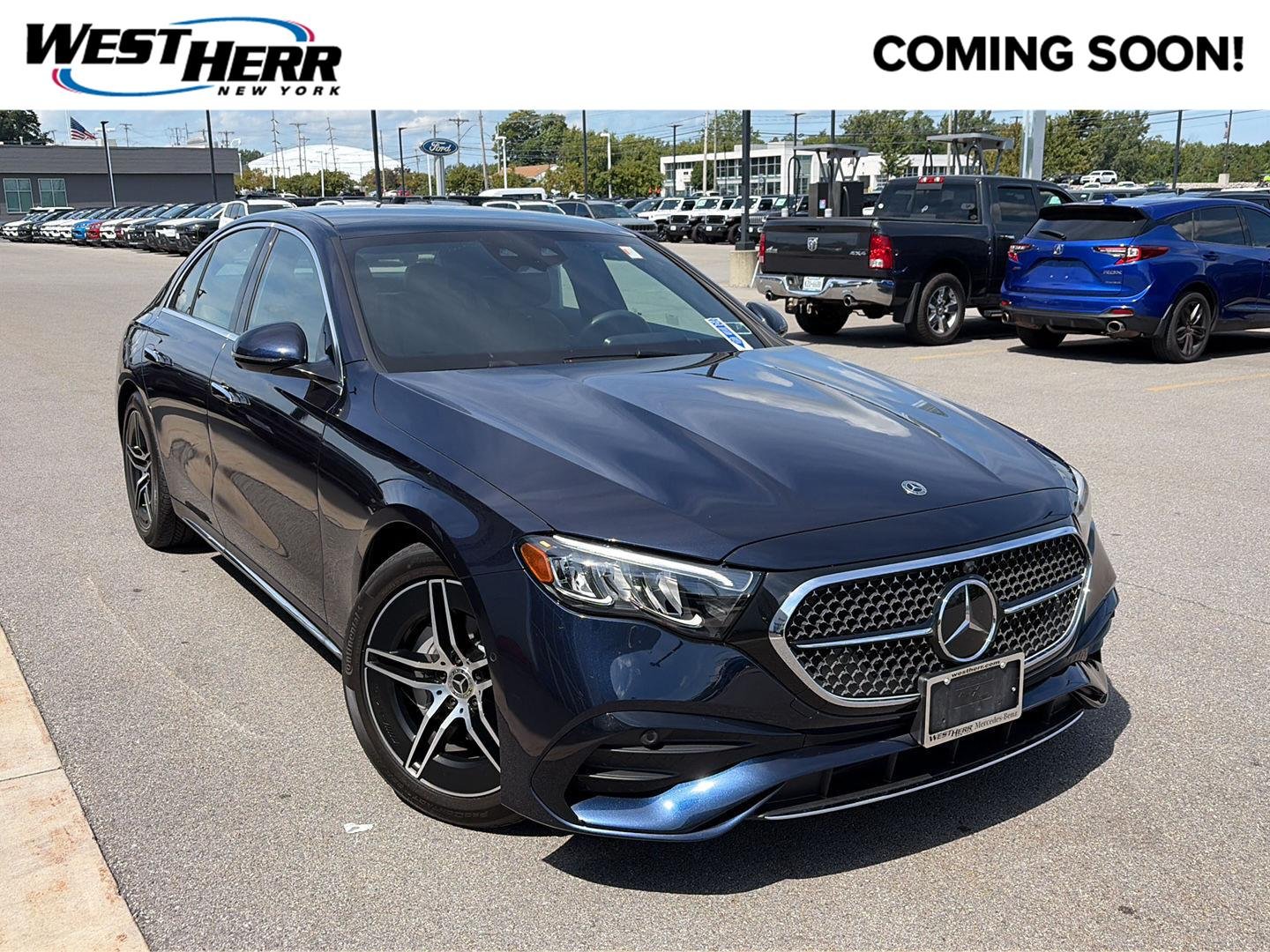 Used 2026 Nautical Blue Metallic Mercedes-Benz E 350 image 1