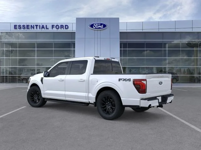 New 2026 Star White Metallic Tri-Coat Ford Lariat® image 4