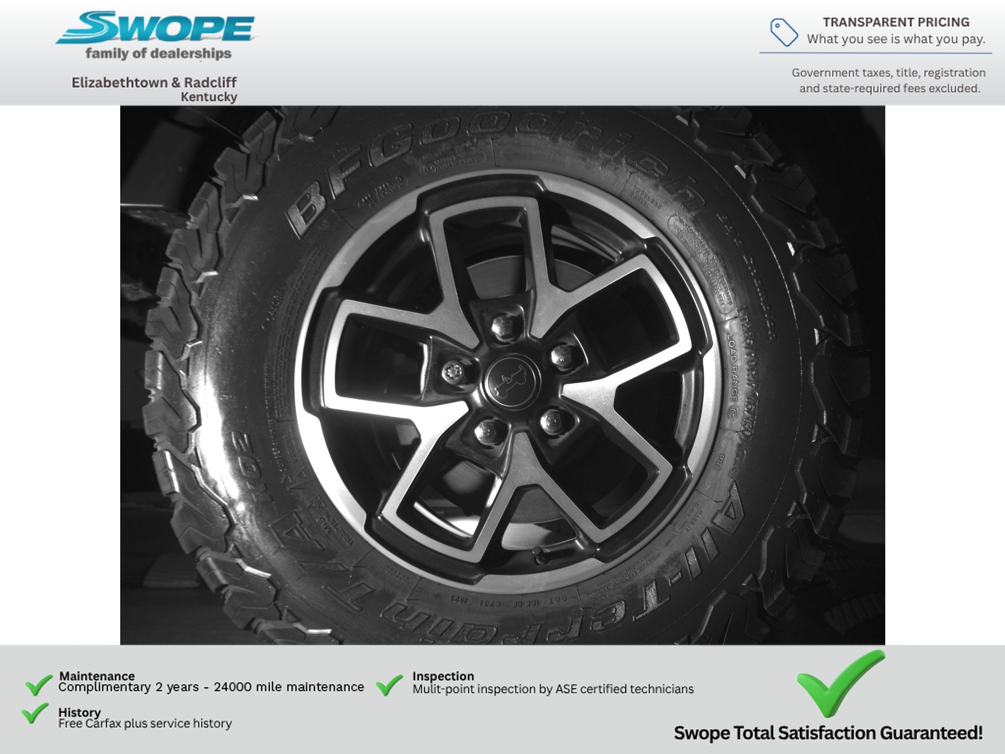 Used 2024 Anvil Clear Coat Jeep Rubicon image 21