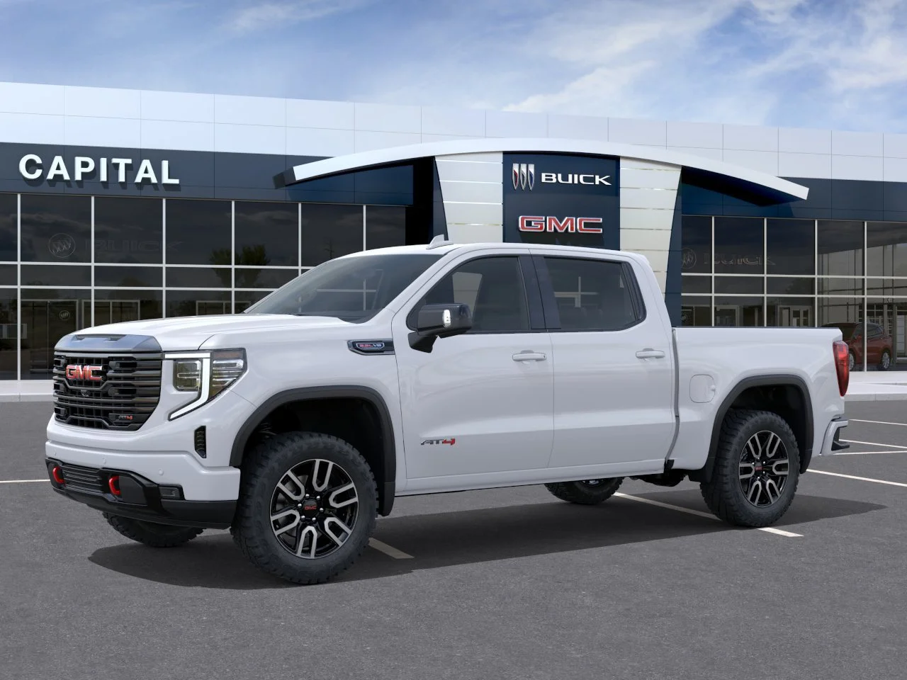 New 2026 Summit White GMC AT4 image 3