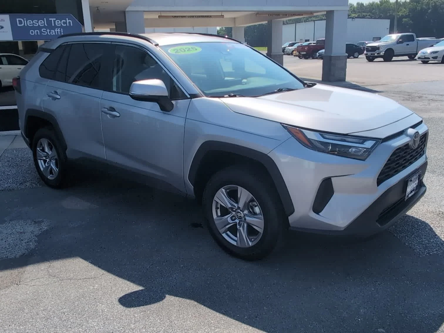 Certified Used 2025 Silver Sky Metallic Toyota XLE image 3