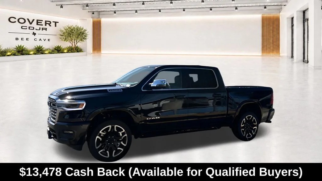 New 2026 Diamond Black Crystal Pearlcoat RAM Limited image 5