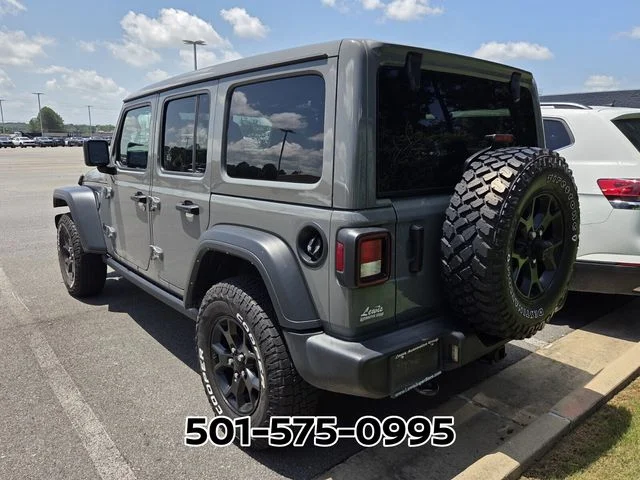 Used 2021 Gray Jeep Unlimited Willys image 7