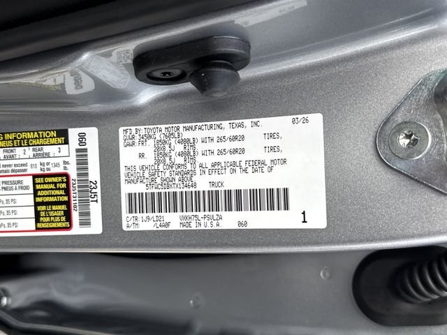 2026 Toyota Tundra Limited - Photo 41