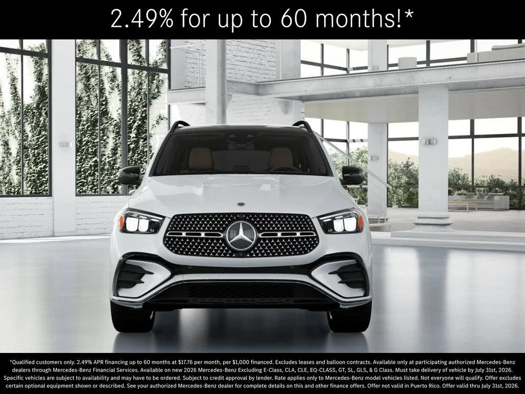 New 2026 MANUFAKTUR Moonlight White Metallic Mercedes-Benz GLE 450 image 7
