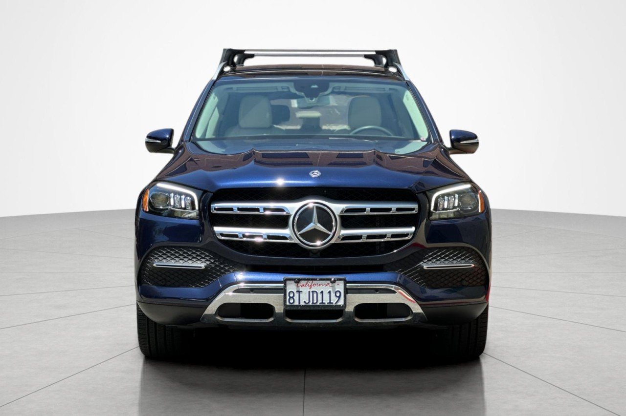 Used 2020 Lunar Blue Metallic Mercedes-Benz GLS 450 image 8