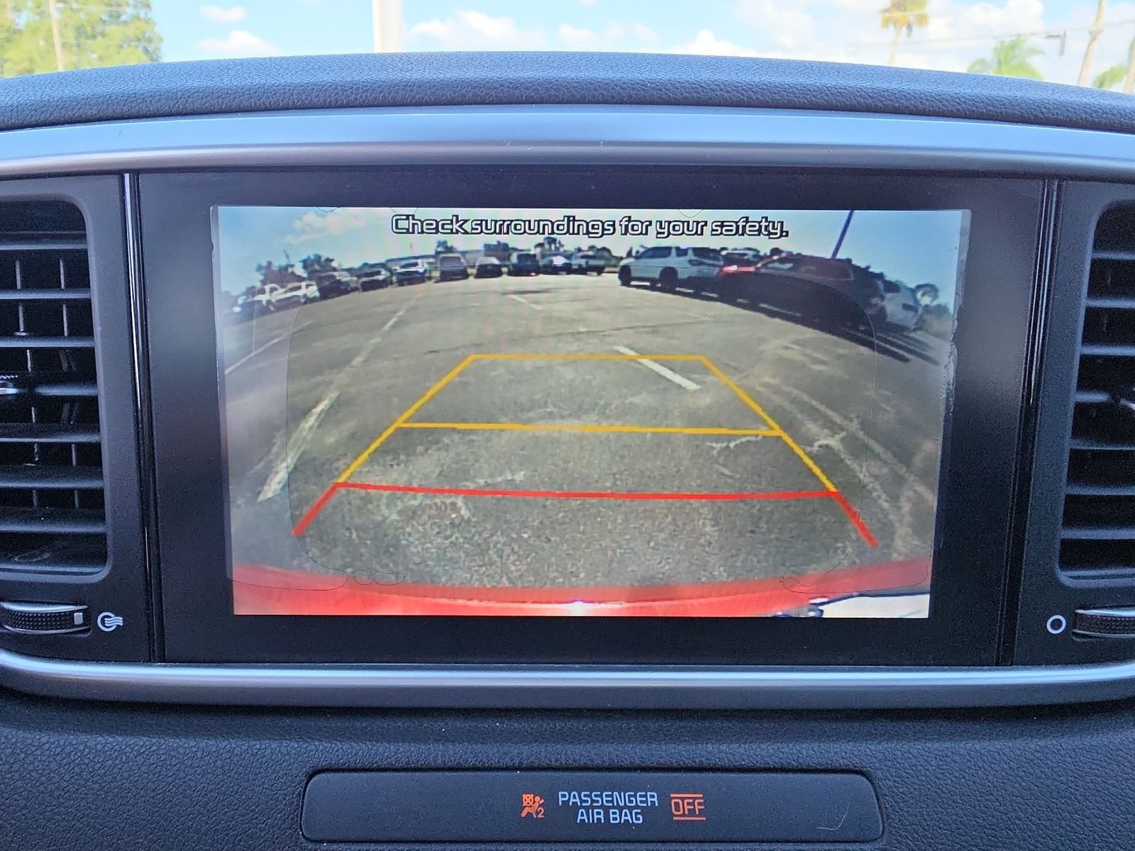 Used 2020 Red Kia LX image 17