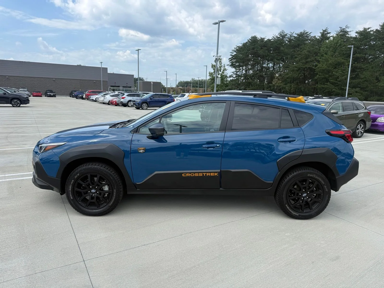 Used 2025 Blue Subaru Wilderness image 4