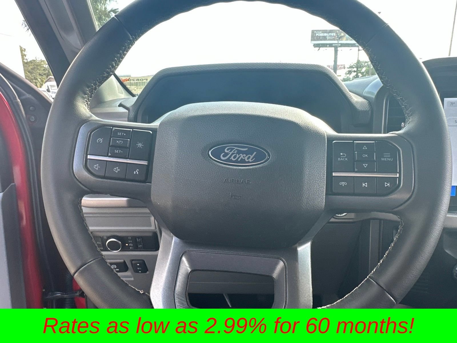 Certified Used 2025 Red Metallic Ford XLT image 23