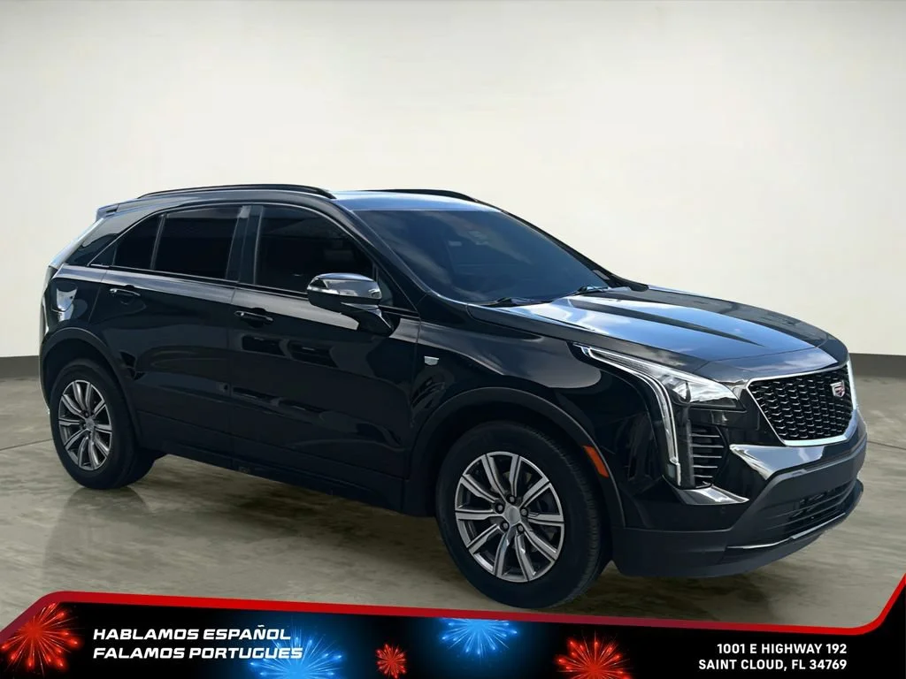 Used 2022 Stellar Black Metallic Cadillac Sport image 8