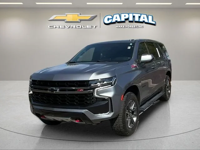 Used 2021 Gray Chevrolet Z71 image 1