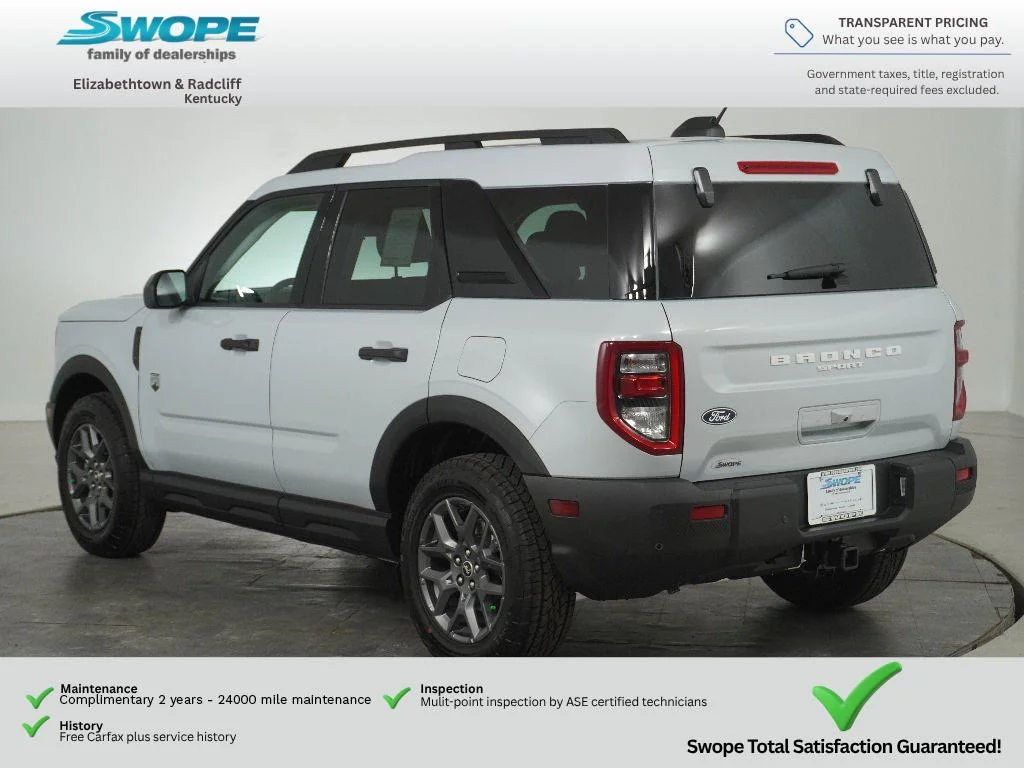New 2026 SPACE WHITE METALLIC Ford Big Bend image 7