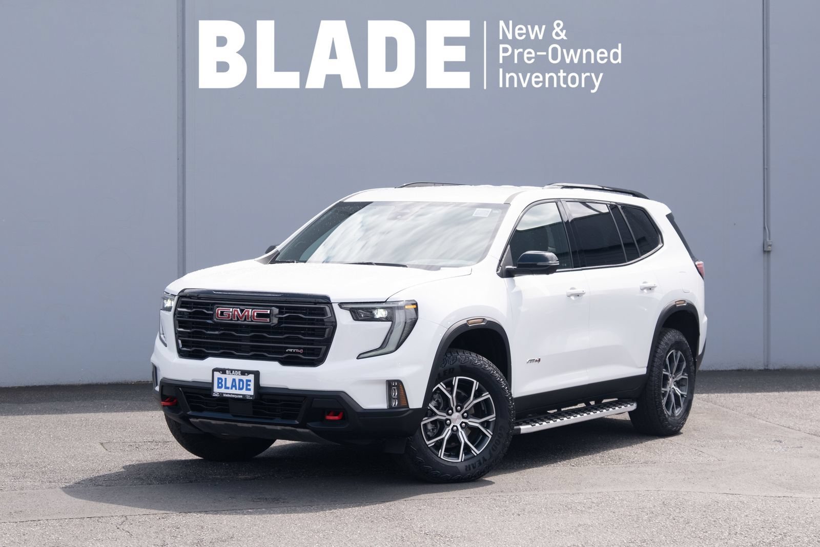 Summit White 2024 GMC Acadia SUV / Crossover Four-Wheel Drive 