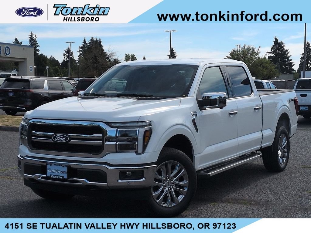 New 2026 Star White Metallic Tri-Coat Ford Lariat® image 35
