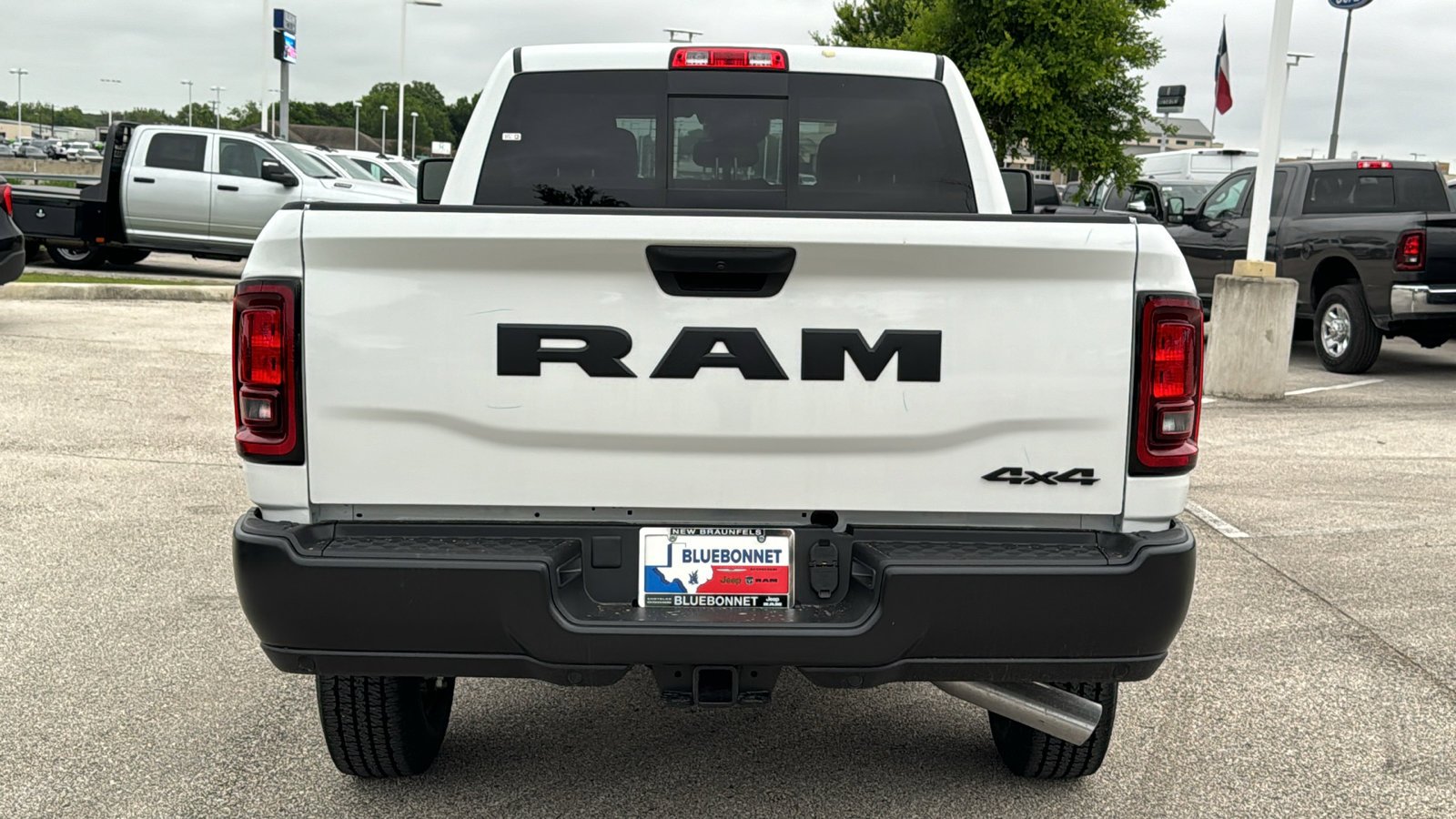 New 2026 Bright White Clear-Coat Exterior Paint RAM Tradesman image 6