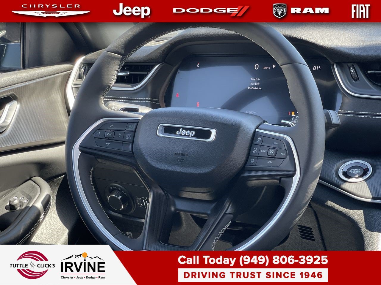 Certified Used 2023 Baltic Gray Metallic Clearcoat Jeep Altitude image 15