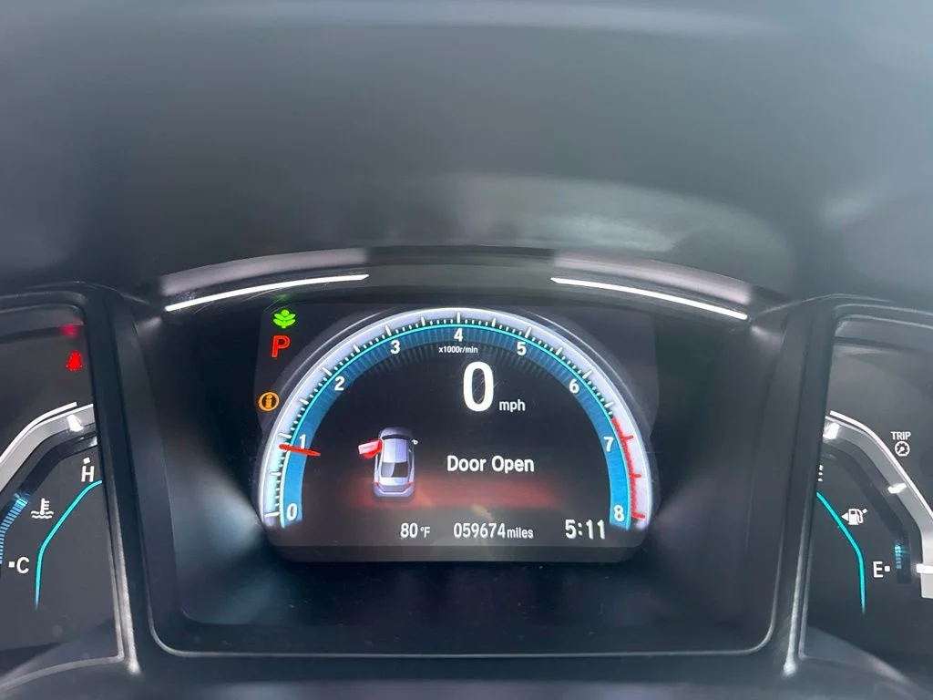 Used 2019 Crystal Black Pearl Honda LX image 13