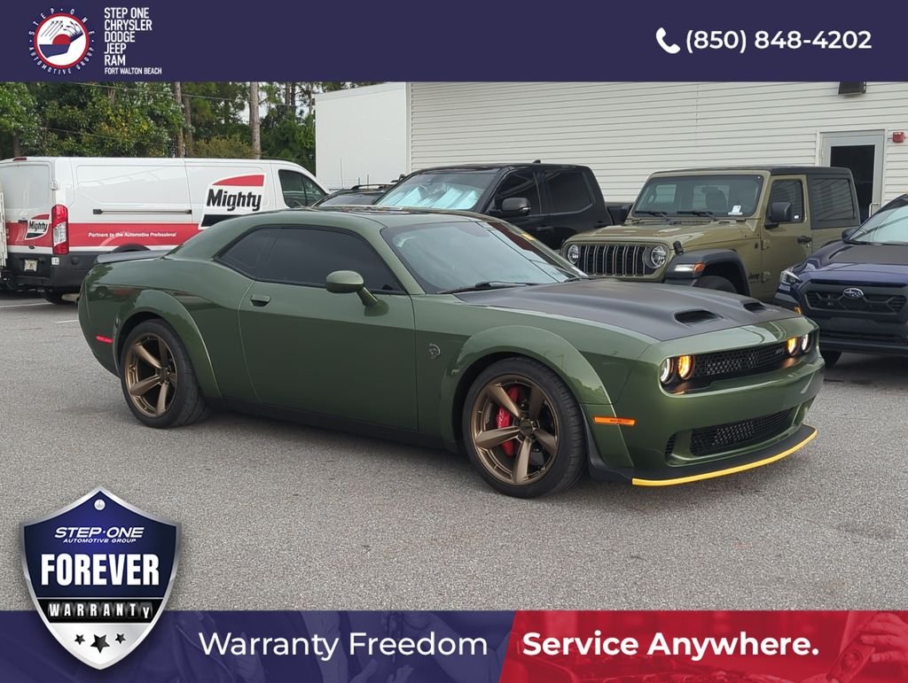 Used 2022 Green Dodge SRT Hellcat Redeye Widebody Jailbreak image 8