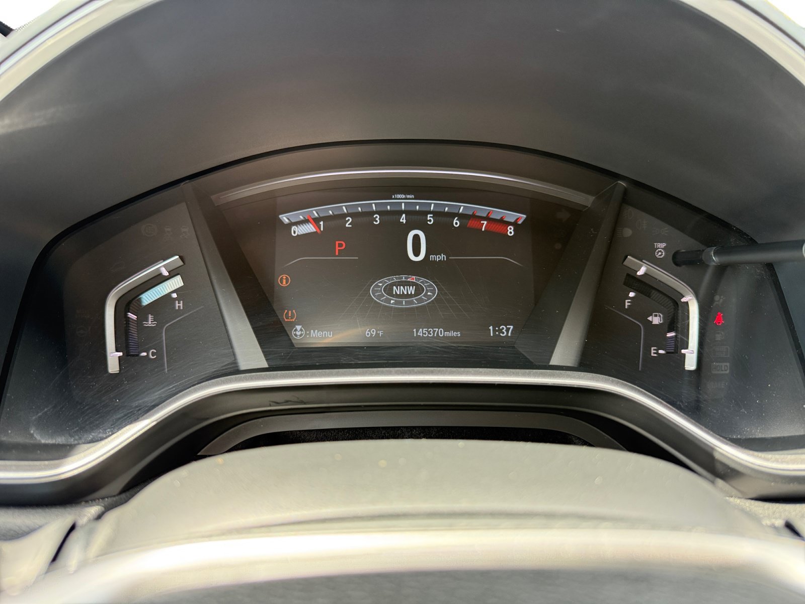 Used 2017 Obsidian Blue Pearl Honda Touring image 11