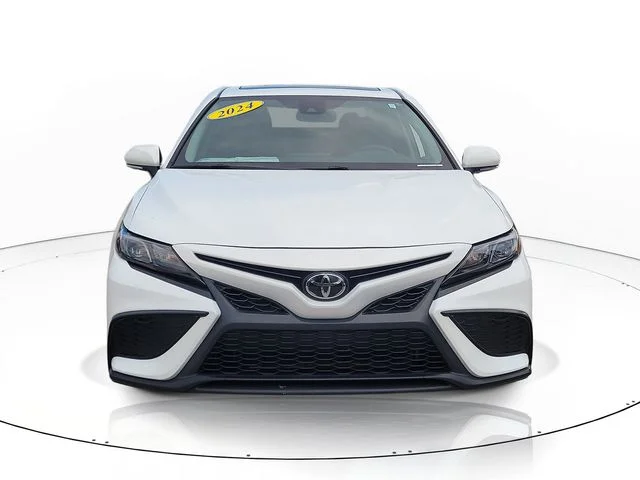 Used 2024 White Toyota SE image 2