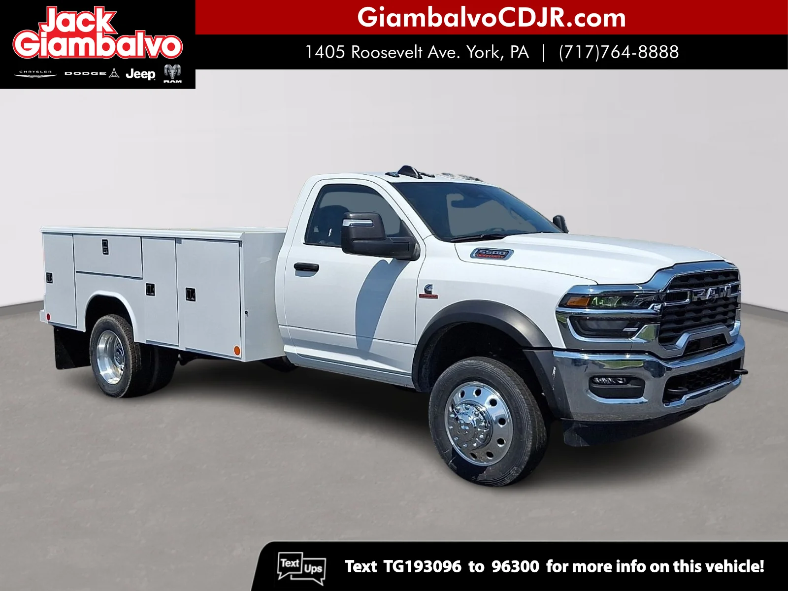 2026 RAM 5500 Tradesman 4X4 Reg Cab LWB DRW 169" WB's photo