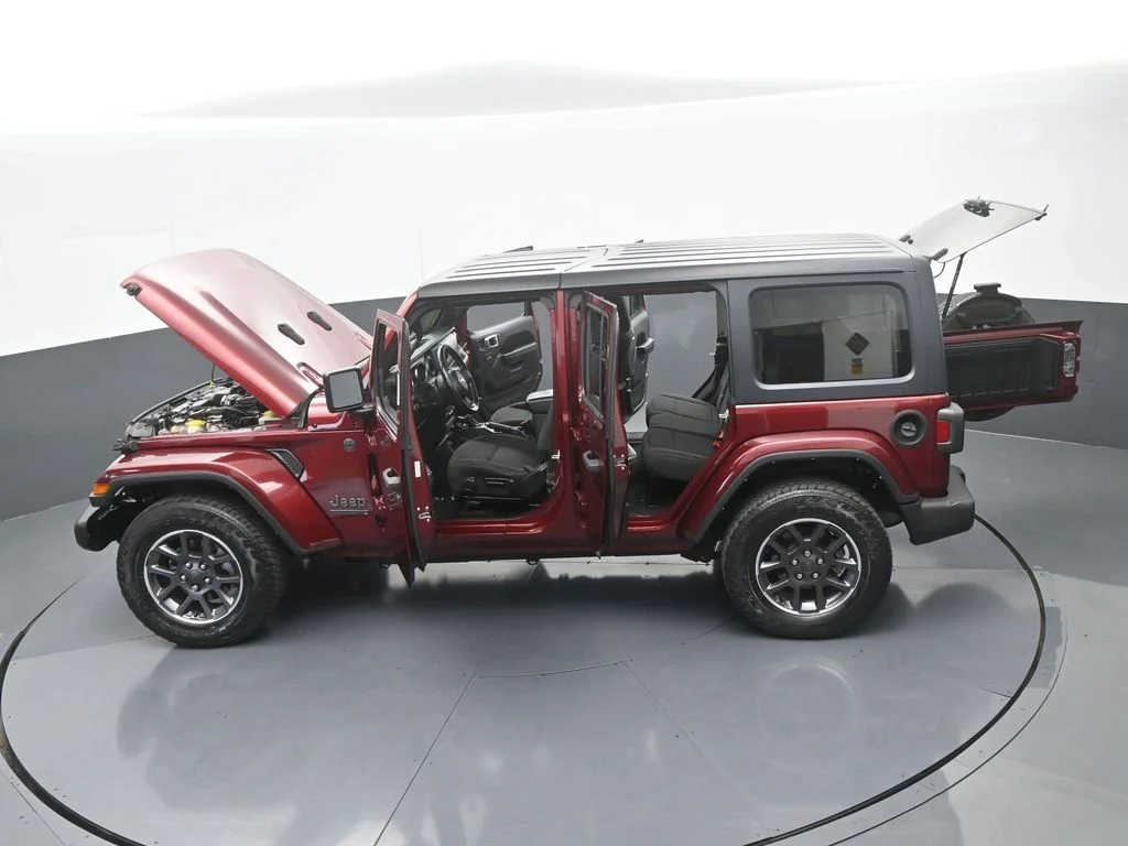 Used 2021 Snazzberry Pearlcoat Jeep Unlimited Sport S image 64