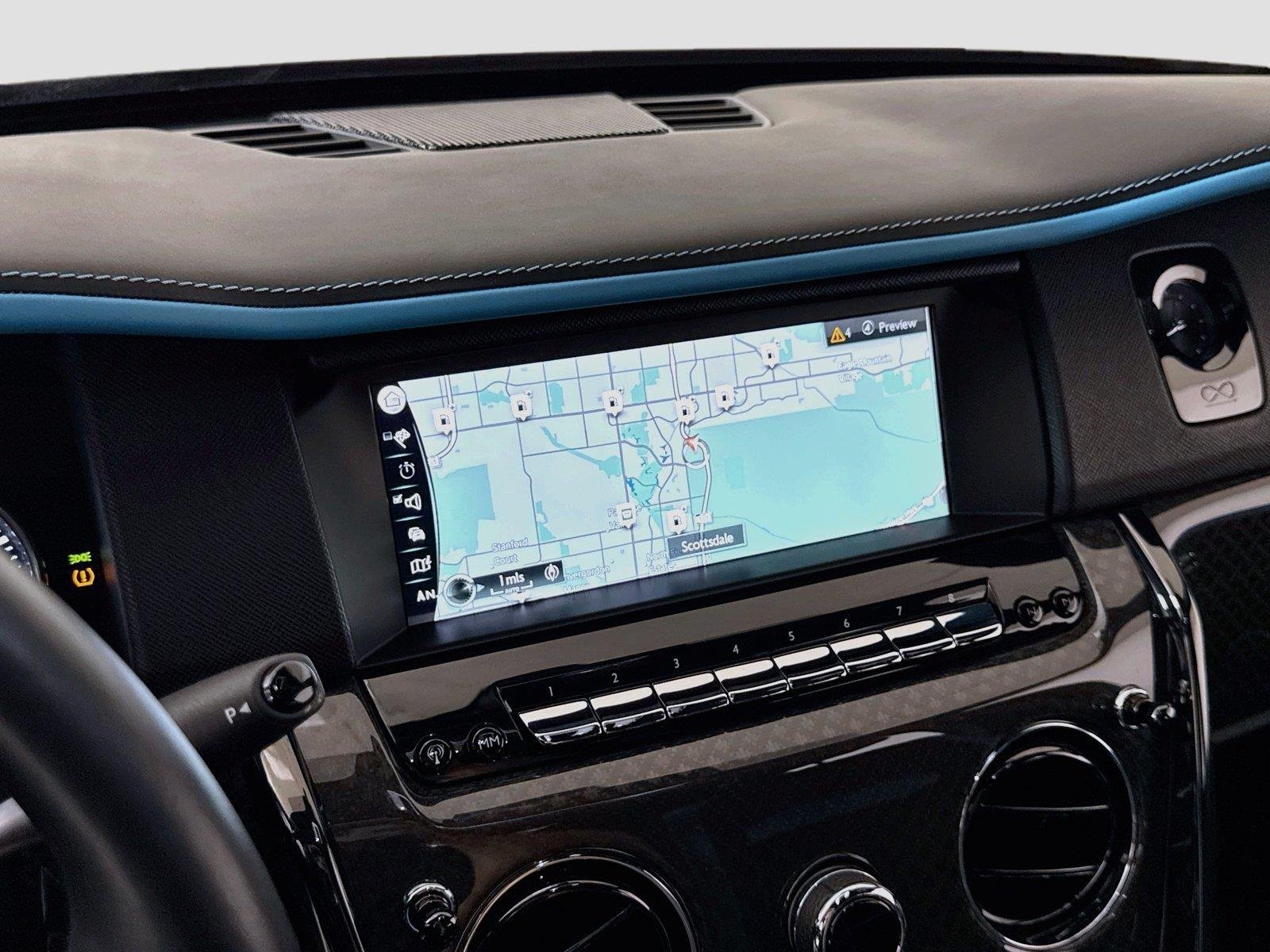 Used 2023 Gunmetal Rolls-Royce Black Badge | Rear Entertainment | 26