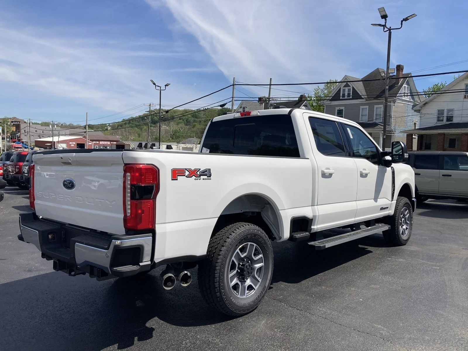 New 2026 Star White Metallic Tri-Coat Ford F-350® Lariat® image 8