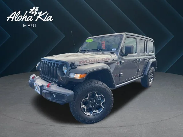 Used 2023 Gray Jeep Rubicon image 1