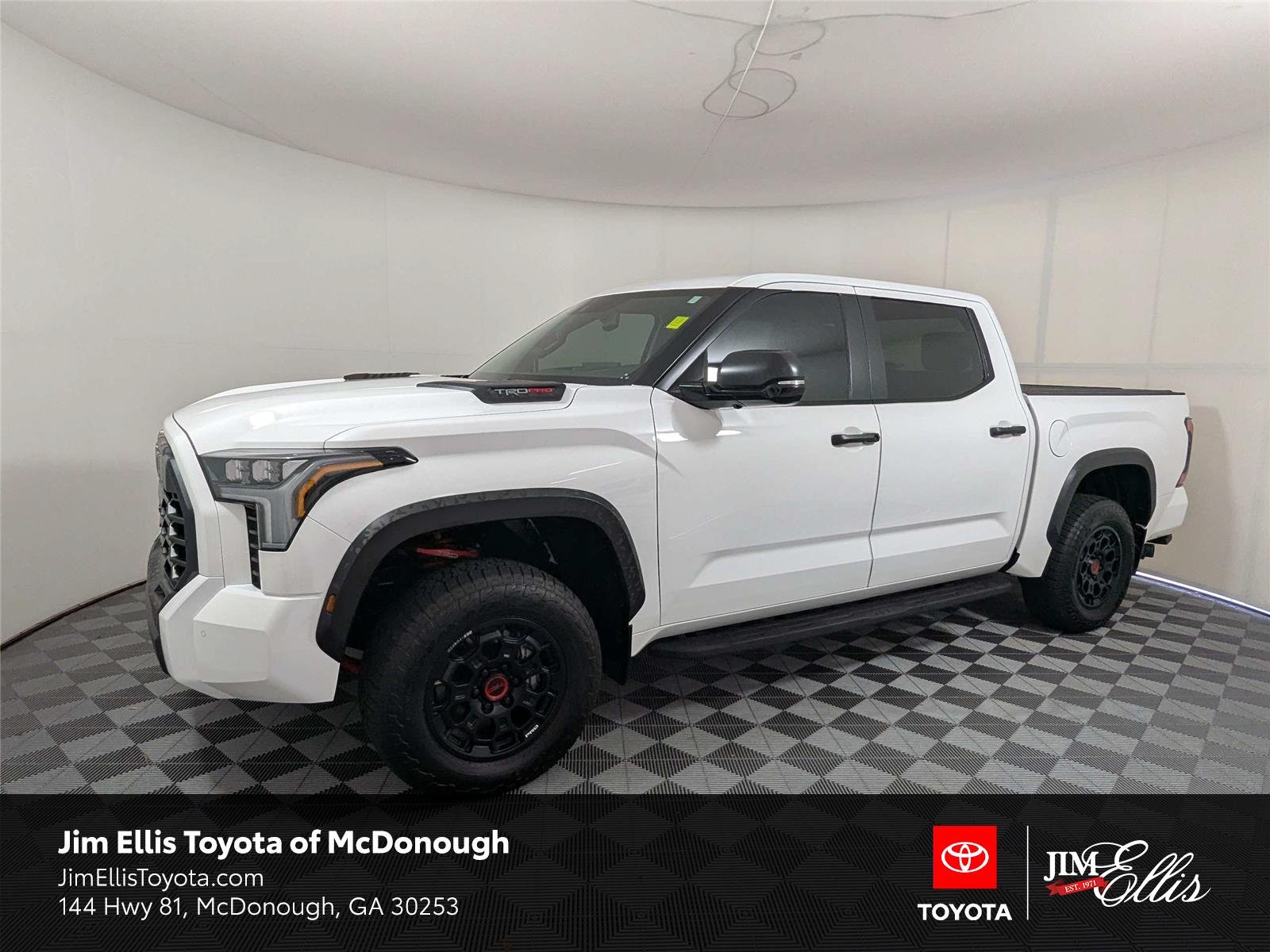 Certified Used 2025 Ice Cap Toyota TRD Pro HV image 1