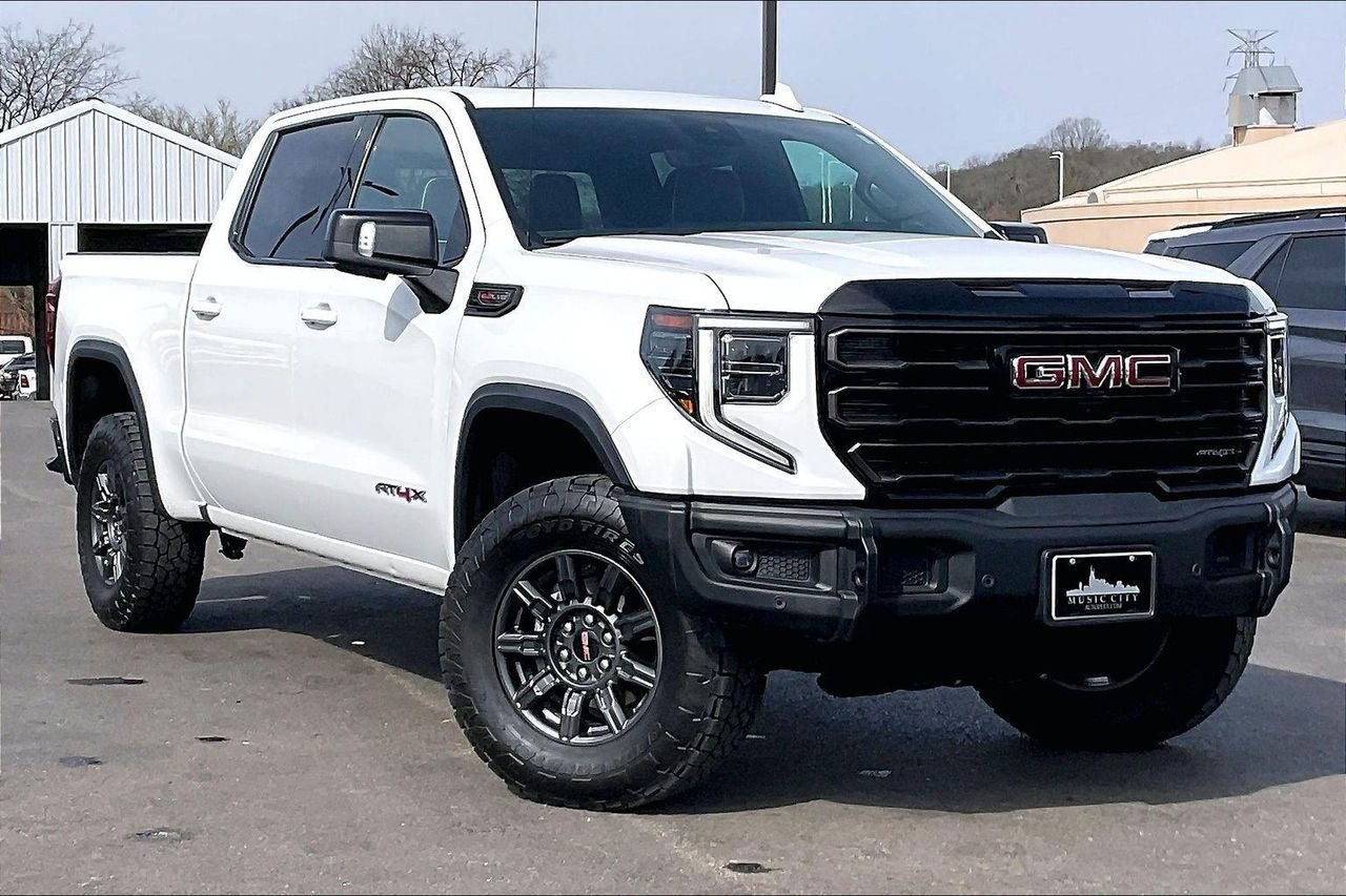 Used 2024 Summit White GMC 4WD Crew Cab Short Box AT4X image 38