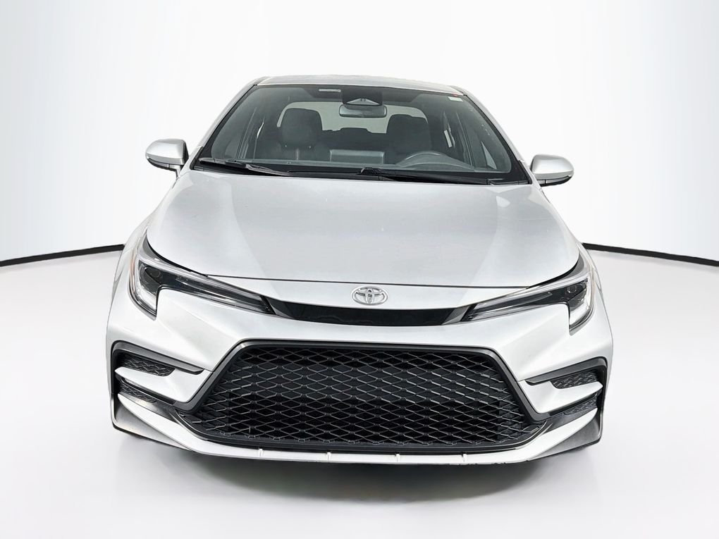 Used 2023 Silver Toyota SE image 2