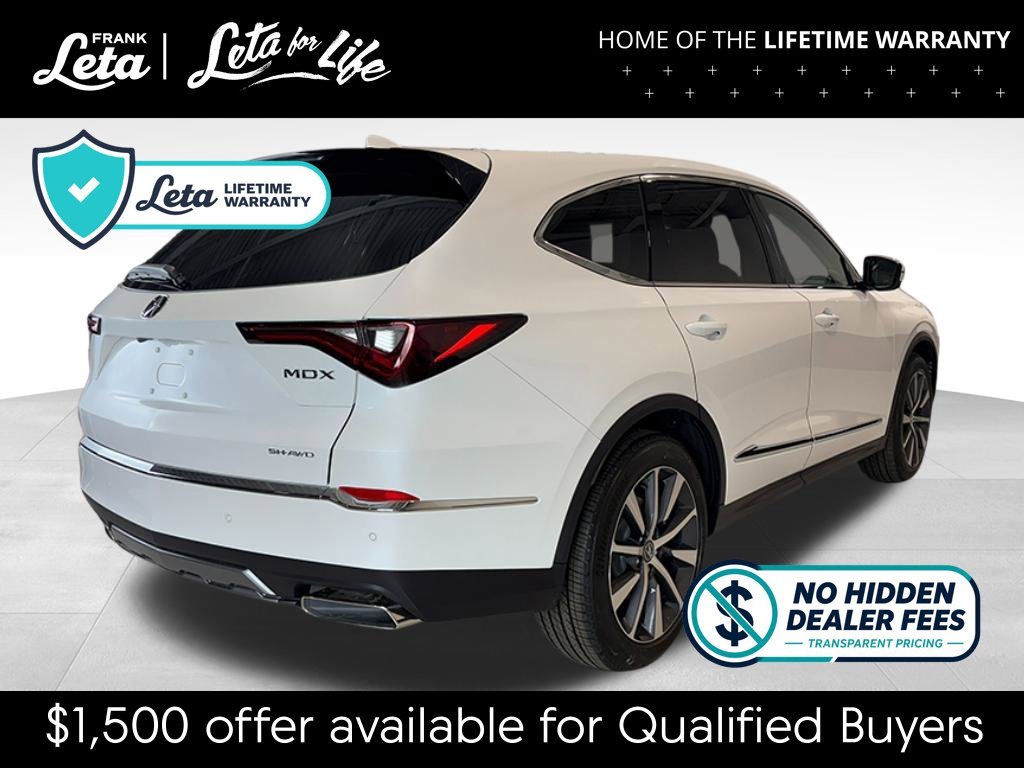 New 2026 Platinum White Pearl Acura w/Technology Package image 6