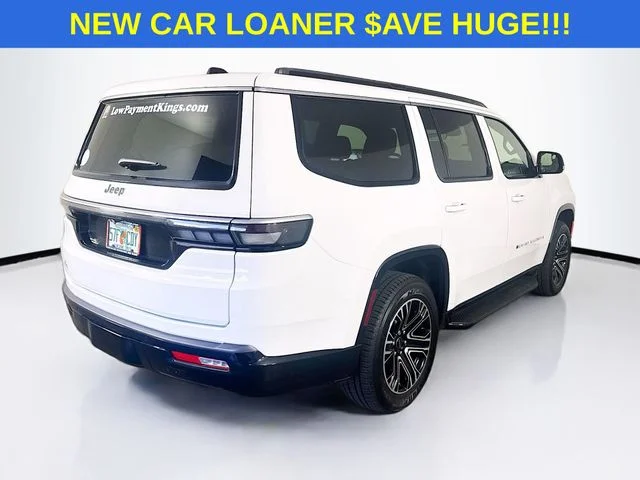 New 2026 Bright White Clear-Coat Exterior Paint Jeep Grand Wagoneer image 7