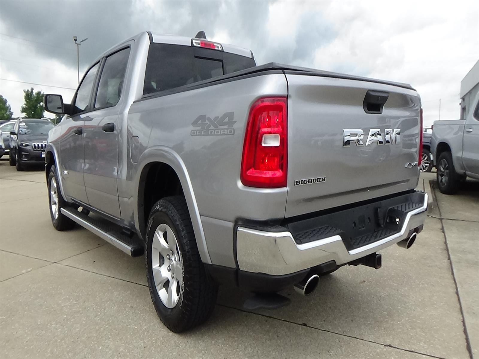 Used 2025 Billet Silver Metallic Clear Coat (psc) RAM Big Horn image 8