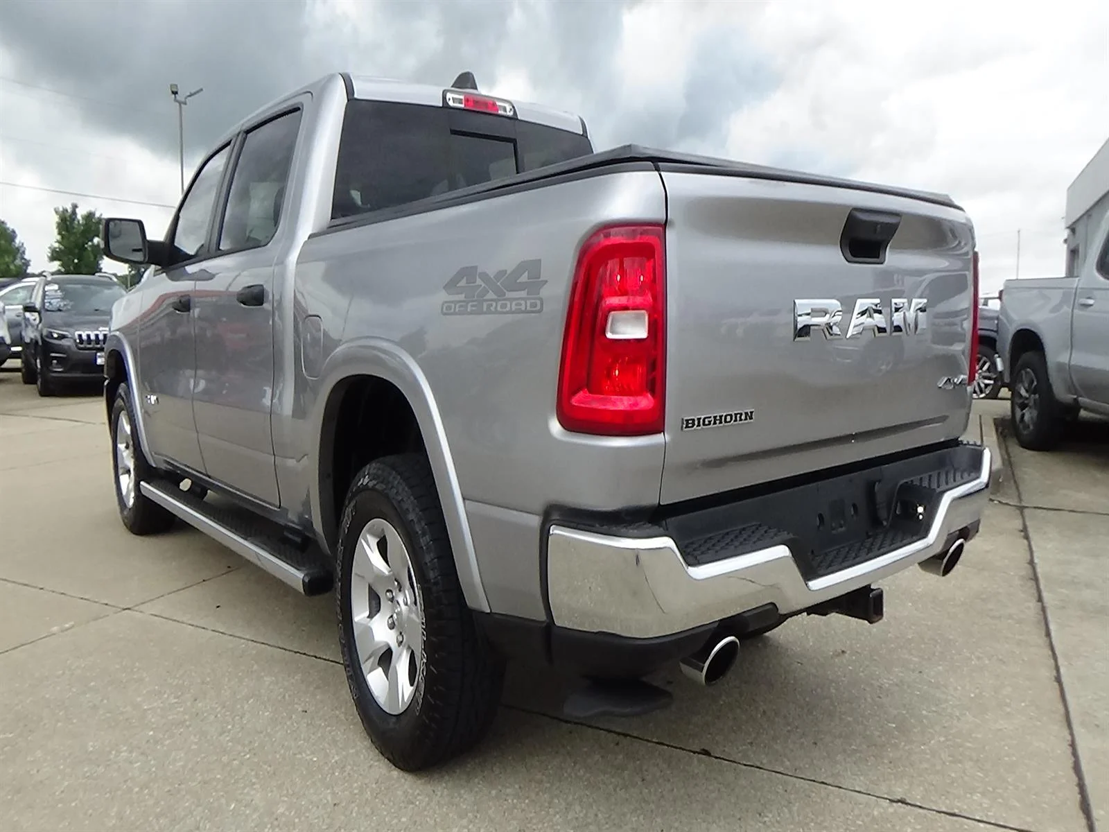 Used 2025 Billet Silver Metallic Clear Coat (psc) RAM Big Horn image 8