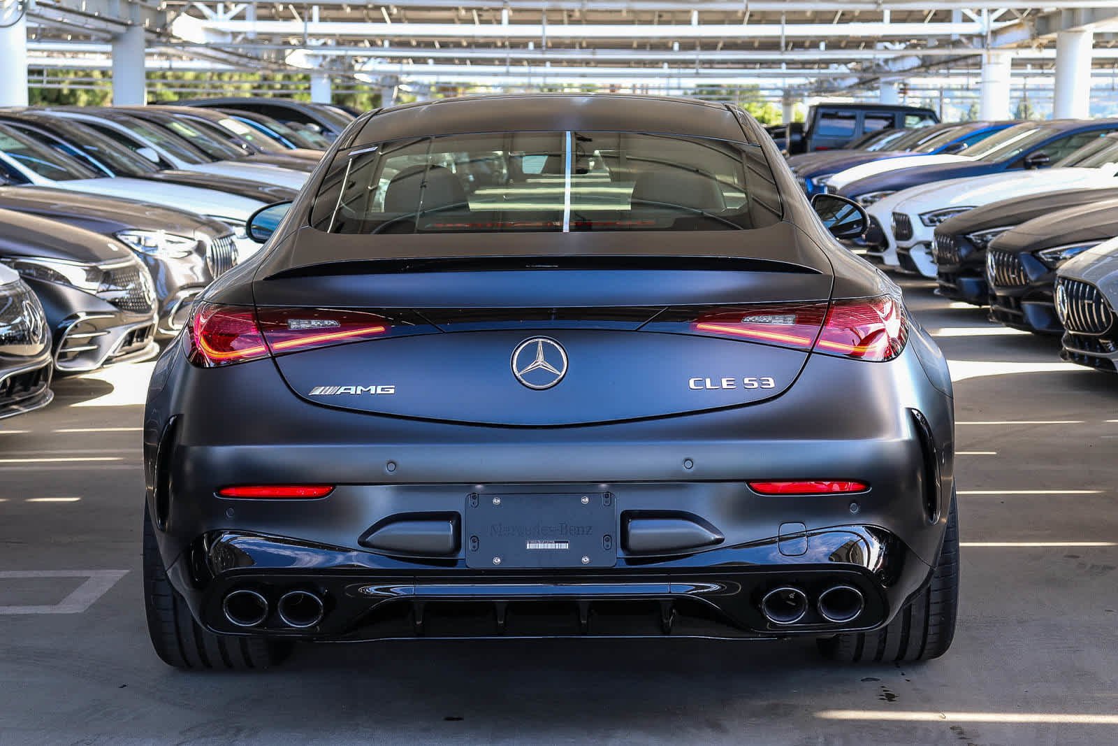 New 2027 MANUFAKTUR exclusive graphite grey magno Mercedes-Benz AMG® CLE 53 image 3