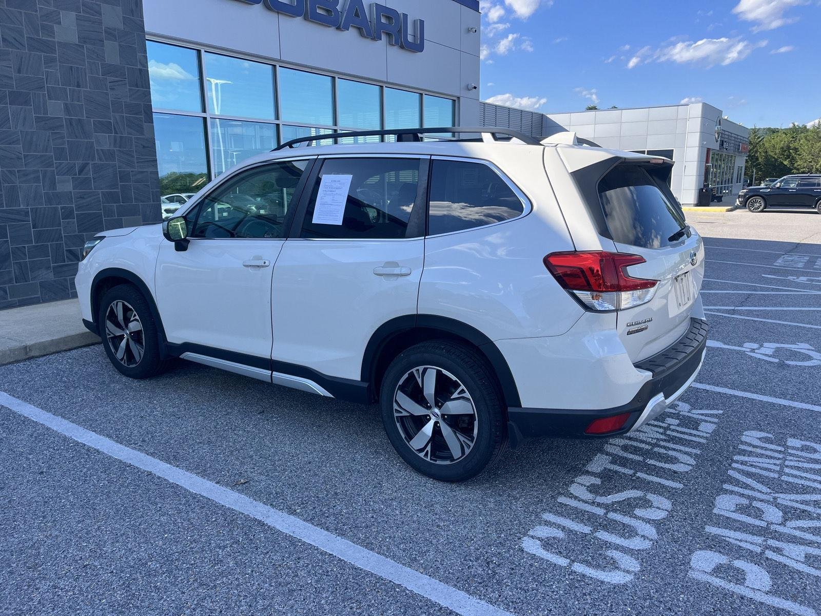 Used 2020 Crystal White Pearl Subaru Touring image 5