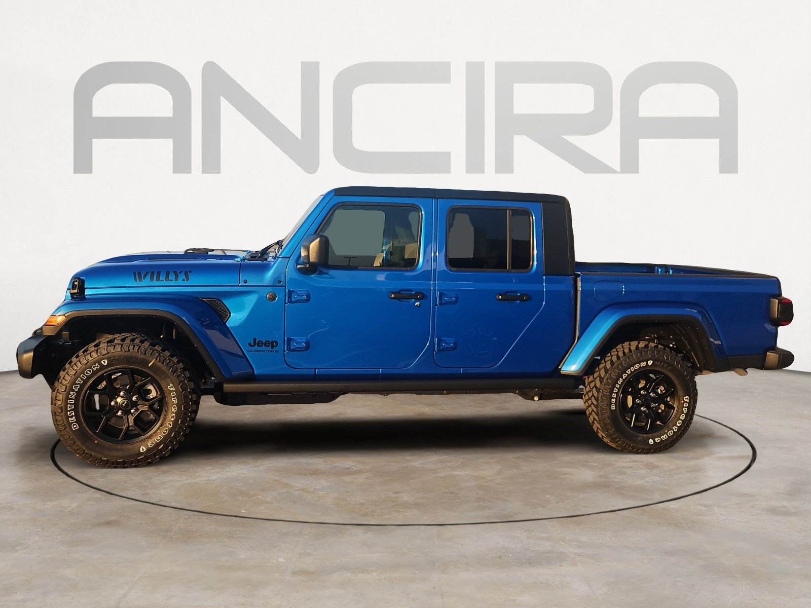 New 2026 Hydro Blue Pearl-Coat Exterior Paint Jeep Willys image 6