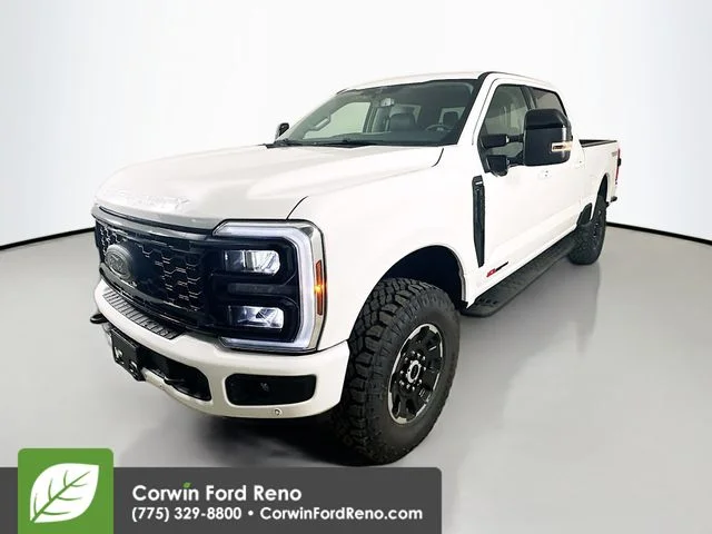 New 2026 Star White Metallic Tri-Coat Ford Lariat image 3