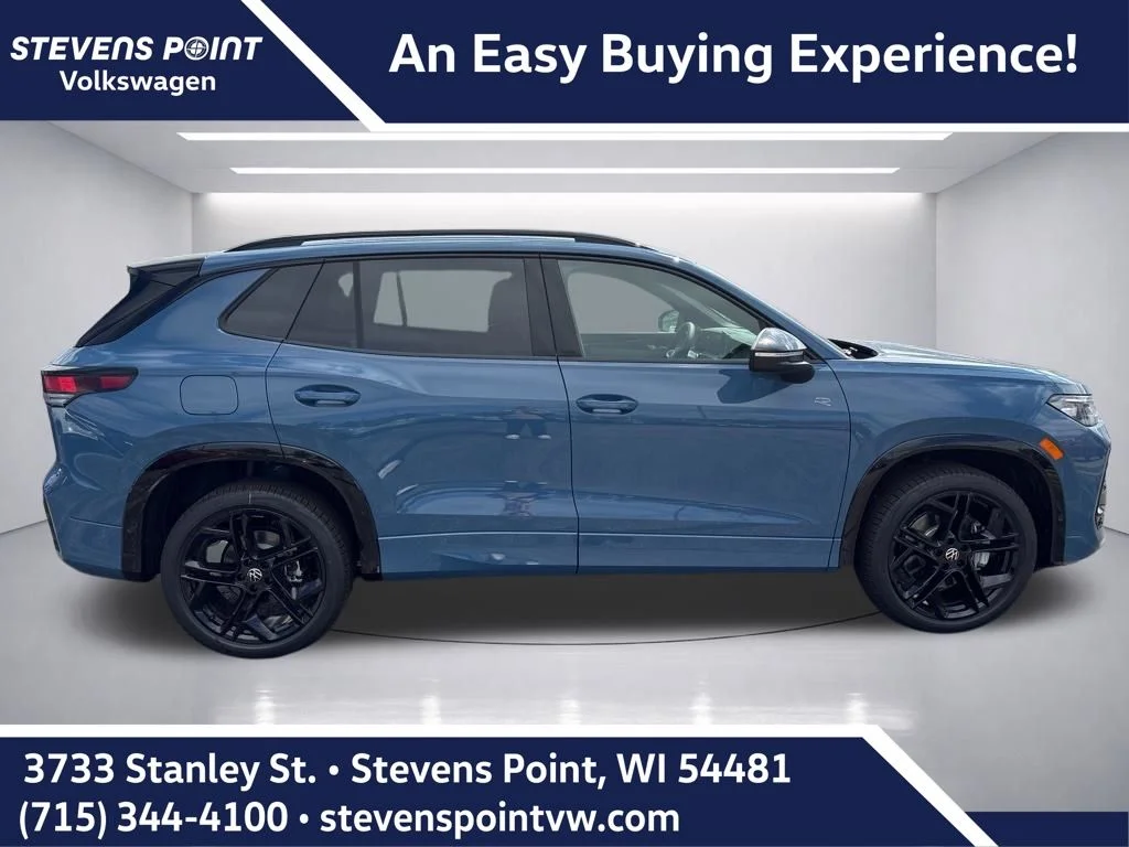 New 2026 Monterey Blue Pearl Volkswagen 2.0T SE R-Line Black image 6