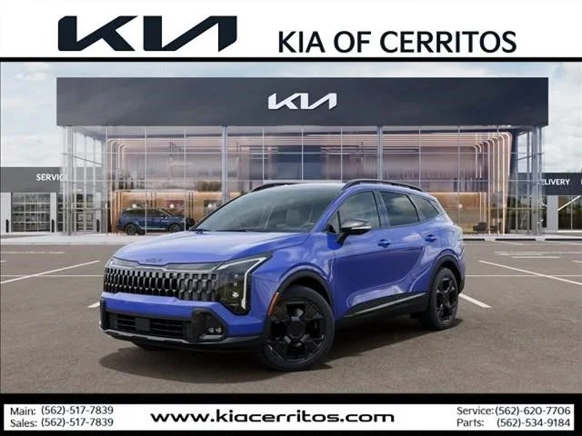 New 2026 Nebular Blue Kia X-Line image 1