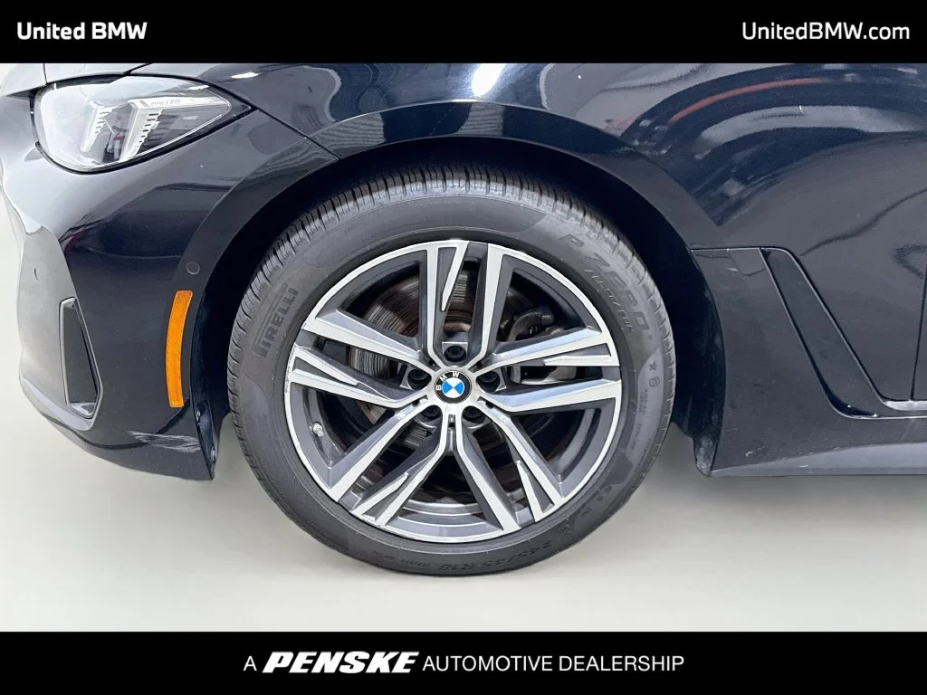 Certified Used 2025 Jet Black BMW 430i xDrive Gran Coupe image 9