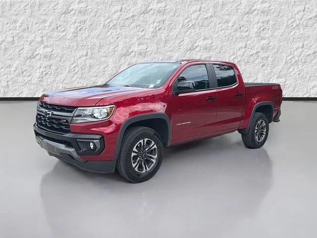 Used 2021 Cherry Red Tintcoat Chevrolet 4WD Z71 image 7