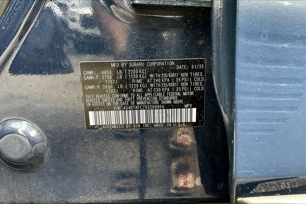 Certified Used 2025 Blue Subaru Premium image 17