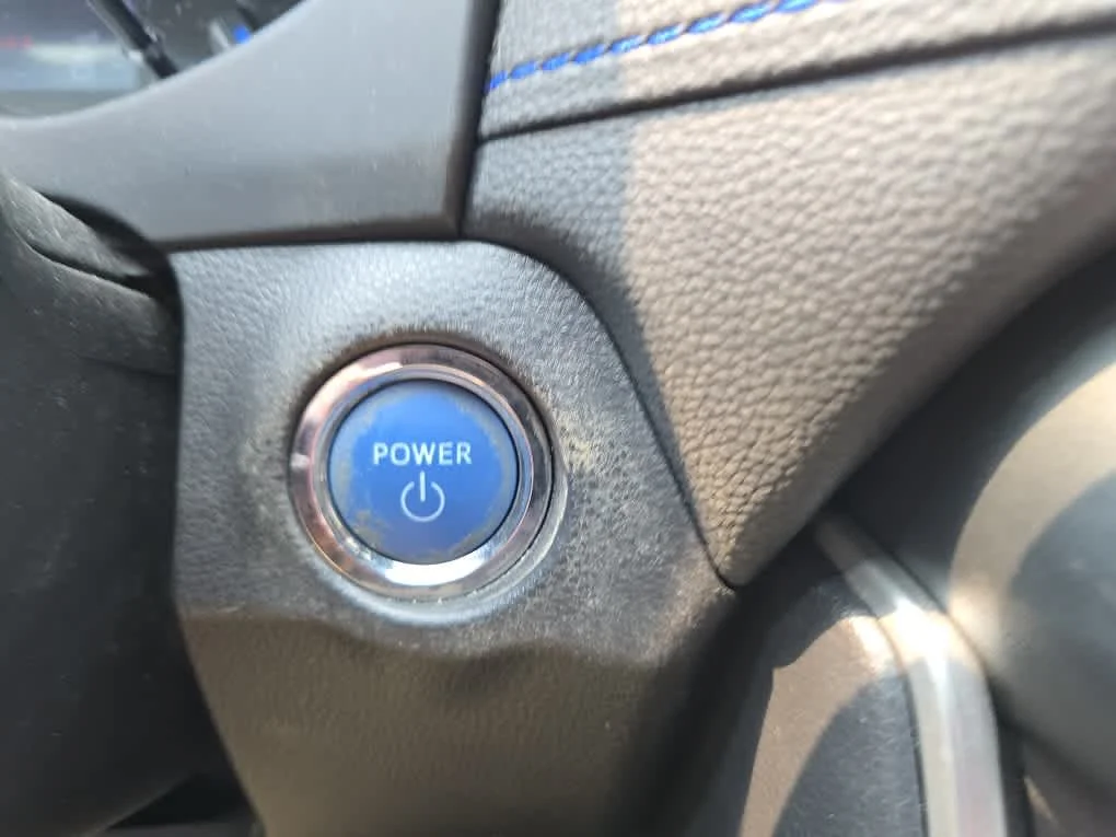 Used 2021 Blue Print/Midnight Black Metallic Toyota Hybrid XSE image 26